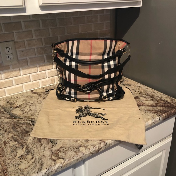 RARE BURBERRY BRIDLE BAG - Picture 2 of 11